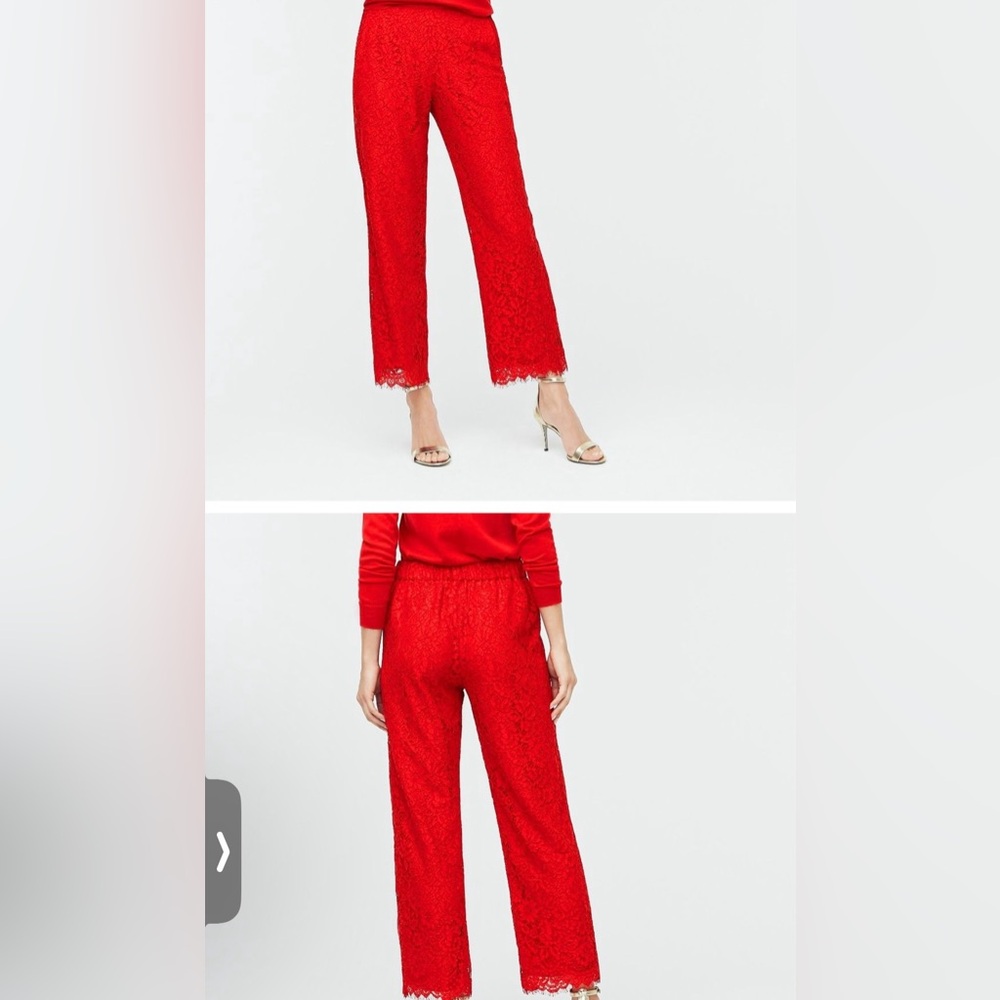 J. Crew Lace Ankle Pants, 14T